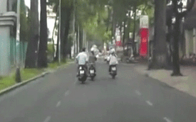 Sài Gòn: Cướp giật giữa ban ngày khiến một phụ nữ ngã xe