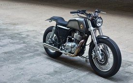 Video cận cảnh Yamaha SR400 độ "ngầu" của biker Hà thành