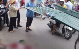 Hà Nội: Học sinh cấp 1 tử vong thương tâm vì bị tôn trên xe xích lô cứa vào cổ