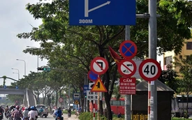 Hàng loạt biển báo giao thông bất hợp lý ở Sài Gòn