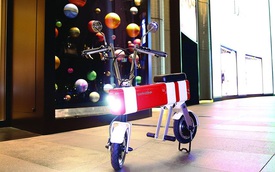 Motochimp - Xe điện lấy cảm hứng từ xe 2 kỳ Honda Motocompo