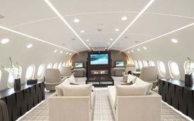 Chiêm ngưỡng nội thất xa xỉ nhất thế giới trên chuyên cơ Boeing 787