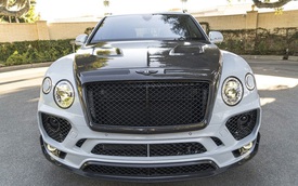 Cận cảnh Bentley Bentayga với gói độ Mansory trị giá ít nhất 1,76 tỷ Đồng