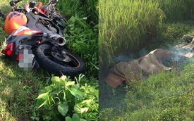 Hà Nội: Đâm vào 4 cột mốc bên đường, biker 25 tuổi tử vong