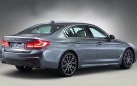 Xe sang BMW 5-Series thế hệ mới lộ diện trước ngày ra mắt