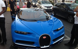 Bắt gặp siêu xe Bugatti Chiron của Hoàng tử Ả-Rập dạo phố