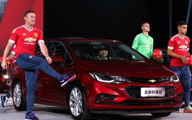 Dàn cầu thủ MU sang Trung Quốc để ra mắt Chevrolet Cruze 2017