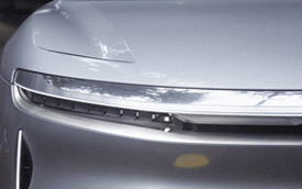 Cận cảnh cụm đèn pha cực "chất" của siêu xe Lucid Air