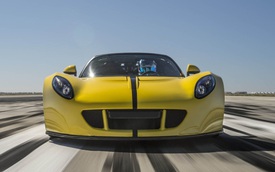 Hennessey Venom GT Spyder trở thành siêu xe mui trần nhanh nhất thế giới