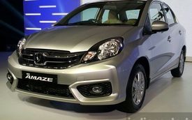 Honda Amaze nâng cấp trình làng, giá từ 175 triệu Đồng