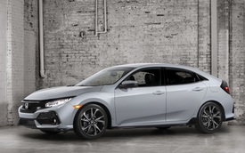Honda Civic Hatchback thế hệ mới chính thức "hiện nguyên hình"