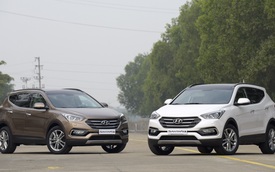 Hyundai Santa Fe 2016 lắp ráp nội địa ra mắt, giá từ 1,1 tỷ Đồng