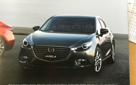 Rò rỉ hình ảnh của Mazda3 2017 với thiết kế thay đổi nhẹ