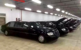 Chính quyền Thượng Hải thanh lý 8 chiếc limousine Mercedes-Benz