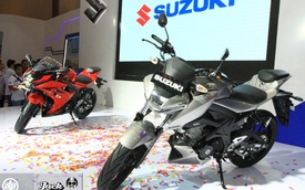 Suzuki trình làng cặp đôi mô tô 150 phân khối giá rẻ mới