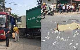 Hà Nội: Xe rác gây tai nạn liên hoàn, ít nhất 1 người tử vong