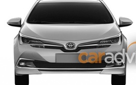Rò rỉ “ảnh nóng” của Toyota Corolla 2017 sắp ra mắt