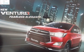 Toyota Innova Venturer sắp ra mắt tiếp tục lộ diện