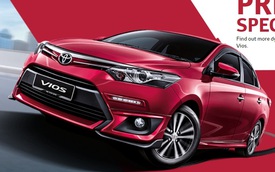 Toyota Vios 2016 thể thao hơn ra mắt tại Malaysia, giá 503 triệu Đồng