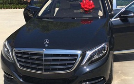 Rapper mang dòng máu Việt mua Mercedes-Maybach S600 tặng em cô Kim "siêu vòng ba"