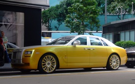 Cận cảnh Rolls-Royce Ghost độc của tỷ phú Hồng Kông Stephan Hung