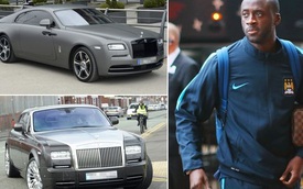 Sao bóng đá Yaya Toure gây choáng khi liên tục mua xe Rolls-Royce