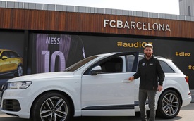 Dàn cầu thủ Barca lại được nhận Audi Q7 miễn phí