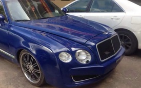 Chiếc xe "Bentley 2 tỷ Đồng" bị bắt giữ là Bentley xịn "độ" Mulsanne