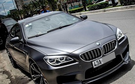 Đà Nẵng: BMW M6 Gran Coupe thay áo bằng đề-can hết 30 triệu Đồng
