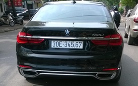 Gặp BMW 750Li 2016 giá 6,5 tỷ Đồng sở hữu biển "khủng" tại Hà Nội