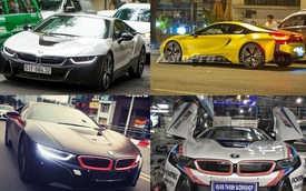 Bộ sưu tập BMW i8 màu lạ tại thị trường Việt Nam