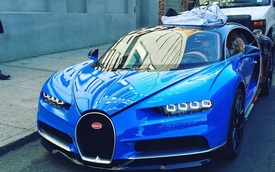 Bugatti Chiron bất ngờ xuất hiện trên đường phố