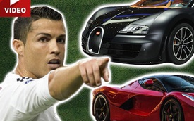 Điểm danh 10 xe đắt nhất của Cristiano Ronaldo