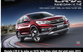 Honda CR-V 2.4L bản cao cấp chốt giá 1,178 tỷ Đồng tại Việt Nam