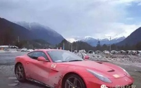 11 chiếc Ferrari và Maserati "hành xác" trên con đường nguy hiểm nhất Trung Quốc, chỉ 5 xe "trụ lại"