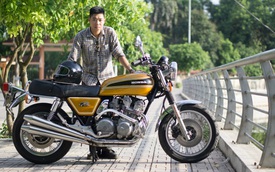 Gặp biker Hà thành sở hữu xế độ Honda độc nhất Việt Nam
