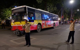 Hà Nội: Xe buýt gây tai nạn liên hoàn, một cô gái tử vong