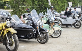 Tân cổ giao duyên với sidecar, Vespa và Sportbike
