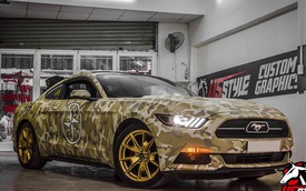 Ford Mustang 2015 độ cửa cắt kéo, khoác áo lính đặc nhiệm SEAL