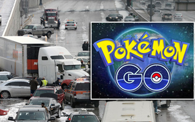 Gây tai nạn trên đường cao tốc vì dừng xe để bắt...Pokemon