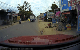 Video tai nạn liên hoàn tại thành phố Biên Hòa hôm 2/9