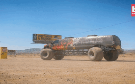 Xe tải "quái vật" triệu đô dài nhất thế giới