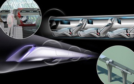 Khám phá nguyên lý hoạt động của siêu tàu điện Hyperloop nhanh hơn máy bay
