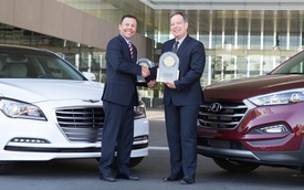J.D.Power: Hyundai Tucson và Genesis mang lại trải nghiệm công nghệ tốt nhất