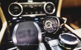 Cận cảnh chiếc đồng hồ 33,5 triệu cho xế sang Mercedes-Benz SL400