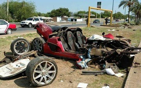 Siêu phẩm Koenigsegg CCX 33 tỷ Đồng gặp nạn thảm khốc