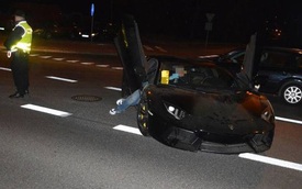 Lamborghini Aventador mất trộm tại Đức bị "bỏ rơi" ở Ba Lan