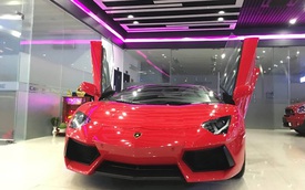 Siêu xe Lamborghini Aventador LP700-4 mui trần tái xuất tại Sài thành