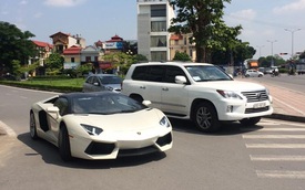 Lamborghini Aventador mui trần thứ 2 ở Việt Nam xuất hiện tại Hà Nội
