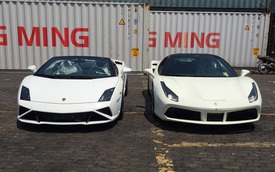 Thêm 2 siêu xe Lamborghini và Ferrari được đưa về nước